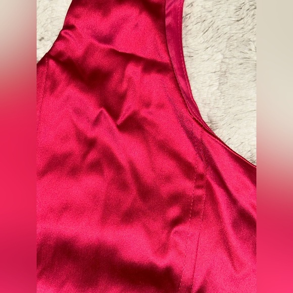 Torrid Hot Pink Satin Sleeveless Corset Top - Picture 14 of 14